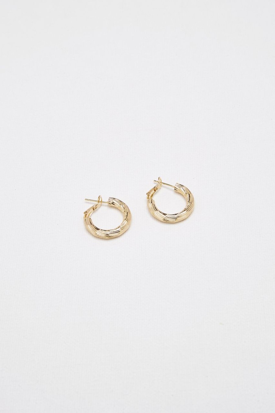 Women Afterall Earrings | Blaine Hoop Earrings Gold