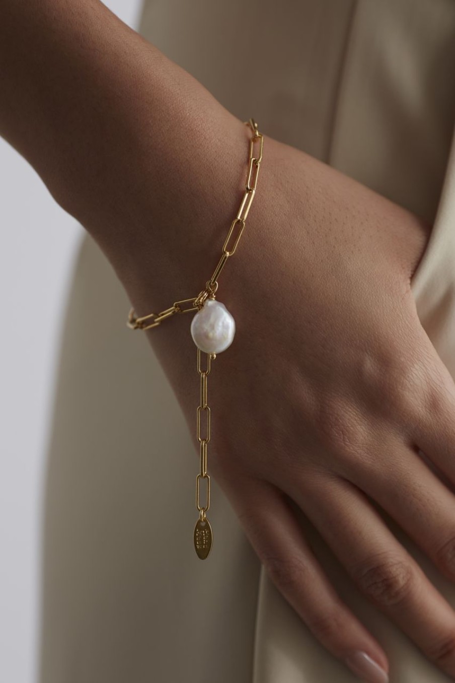 Women Afterall Bracelets | Jemma Bracelet Gold/White