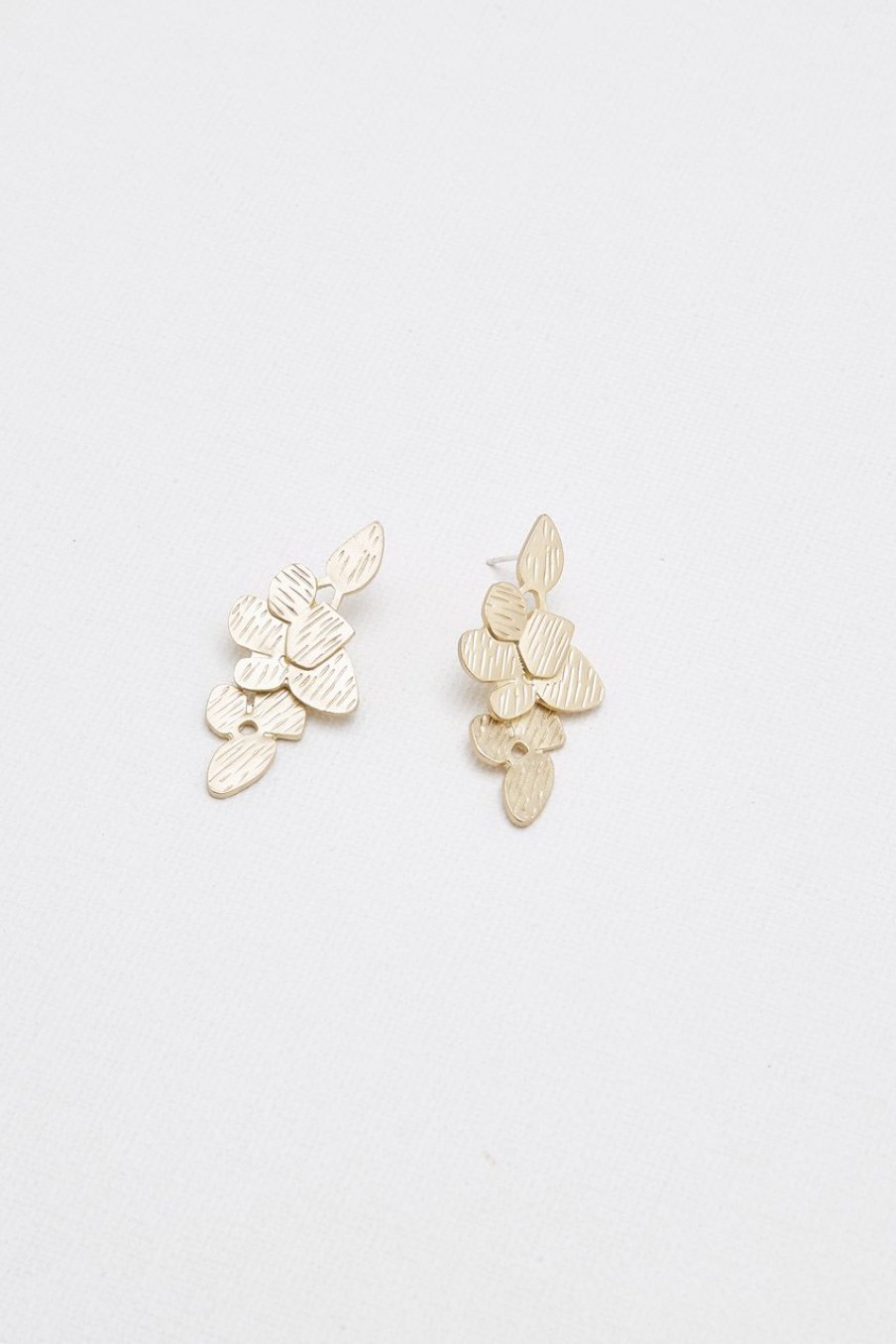 Women Afterall Earrings | Joelle Drop Earrings Matte Gold