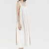 Women The Editor's Market Dresses | Roux Pleated Dress Latte