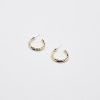 Women Afterall Earrings | Atticus Hoop Earrings Gold