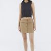 Women The Editor's Market Skirts | Felane Low-Rise Mini Skirt Chestnut