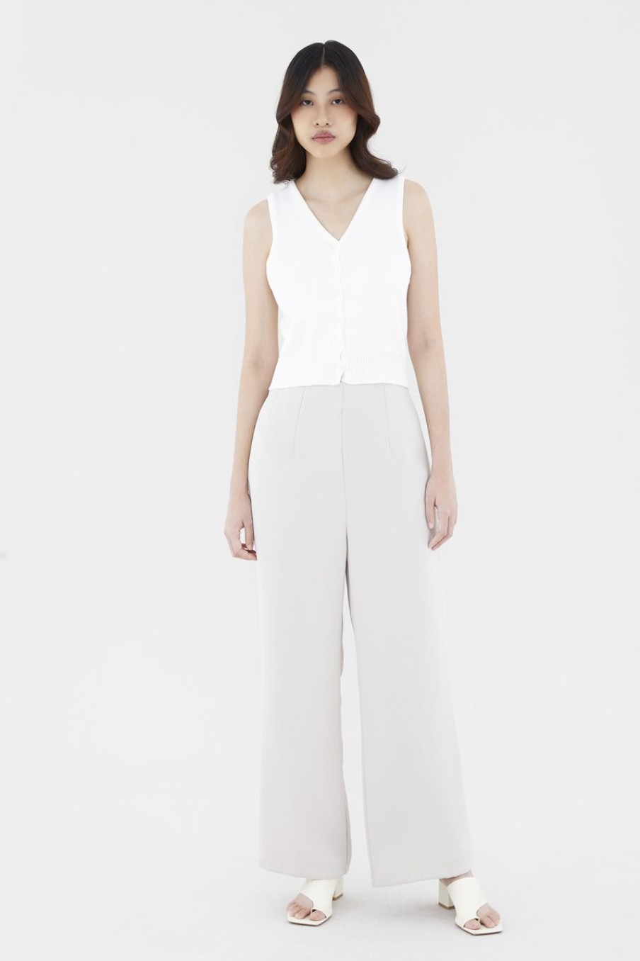 Women The Editor's Market Pants | Zion Wide Leg Pants Clay