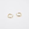 Women Afterall Earrings | Delia Hoop Earrings Gold