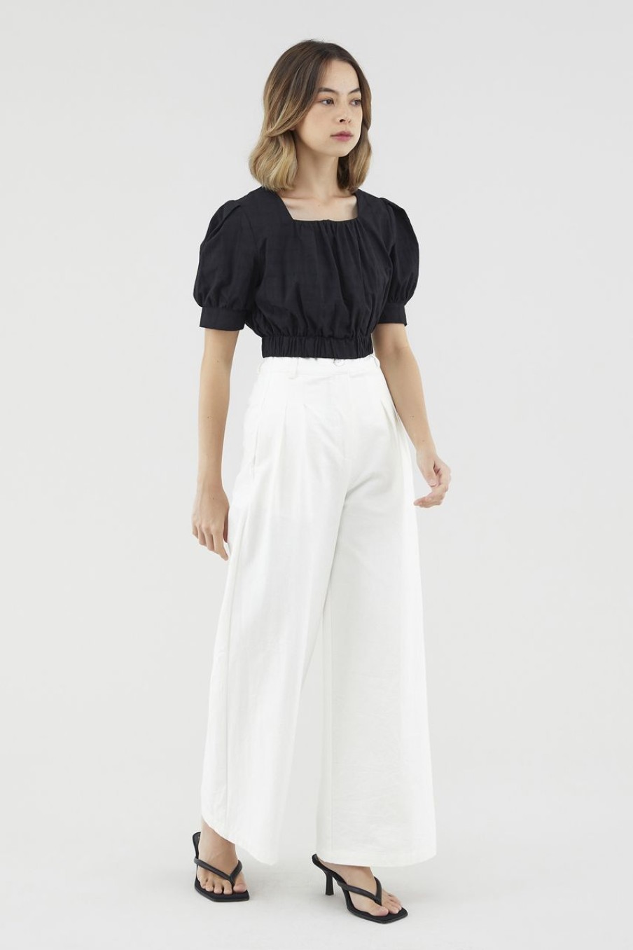 Women The Editor's Market Pants | Kerifa Wide-Leg Pants White