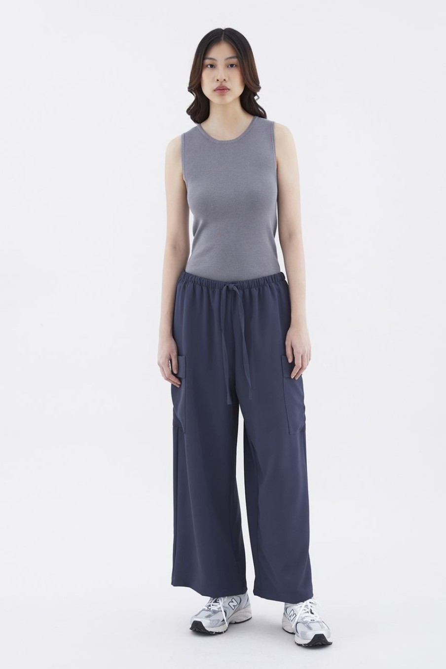 Women The Editor's Market Pants | Kyrall Mid-Rise Pants Abyss