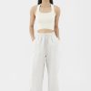 Women The Editor's Market Pants | Belena Linen Drawstring Pants Sand