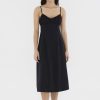 Women The Editor's Market Dresses | Charlie Ruched Dress Black