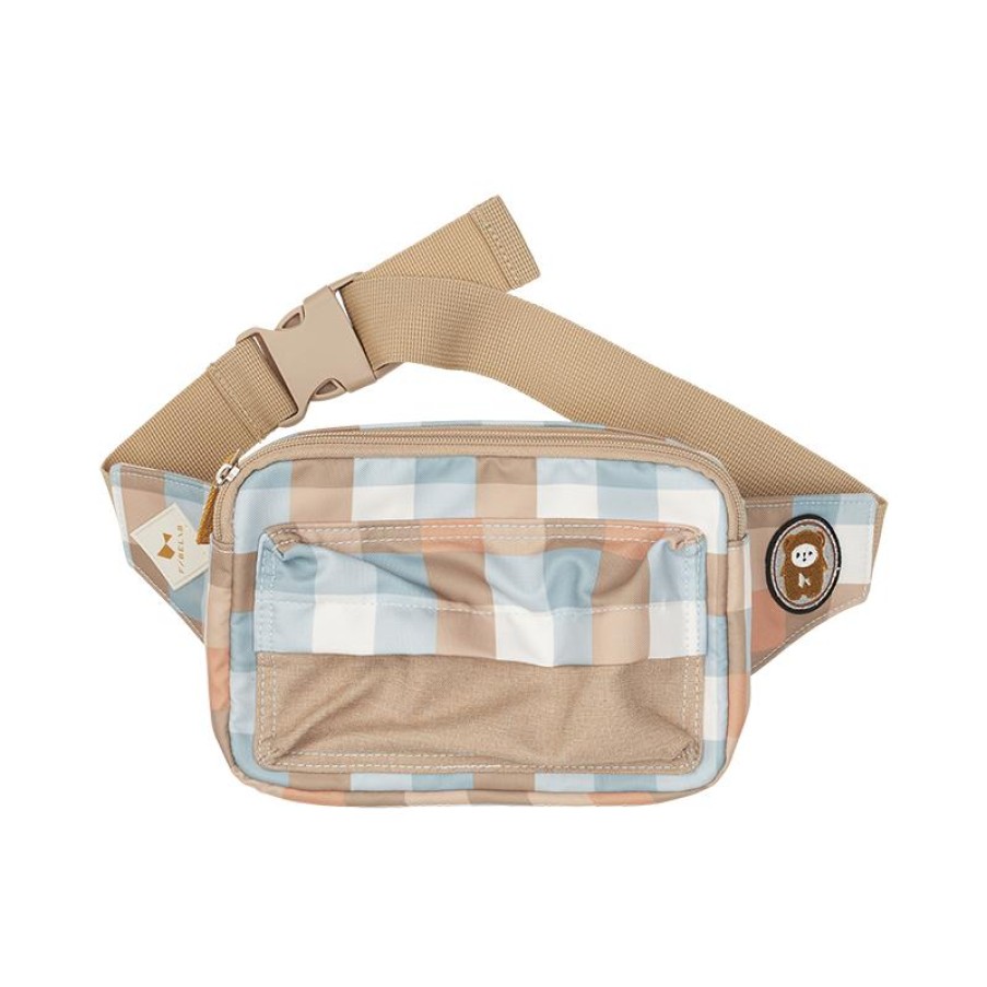 Kids Evryday Studios | Fabelab Bum Bag Cottage Blue Checks