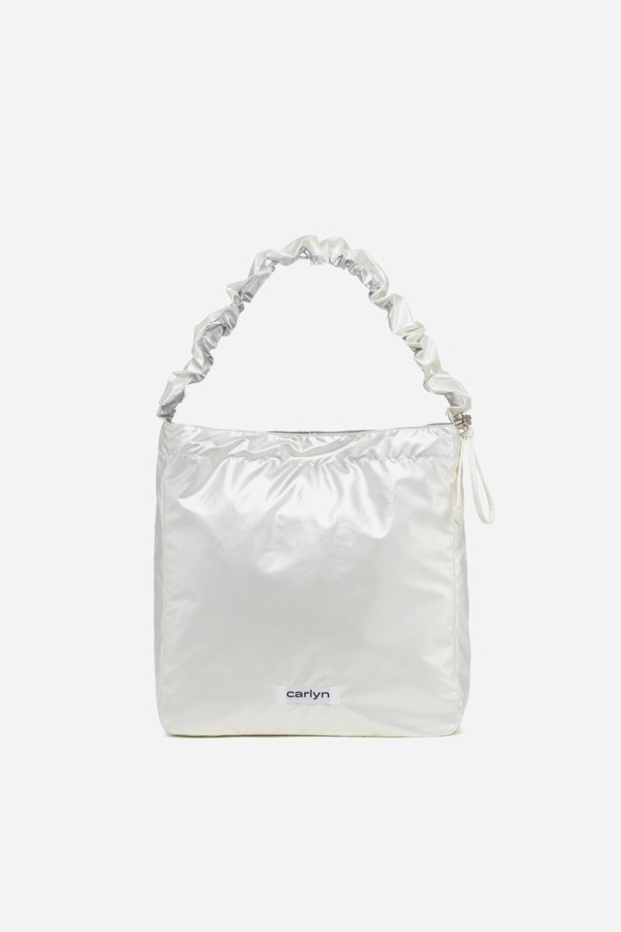 Women Carlyn Bags | Carlyn Russ Ecobag Pearl White