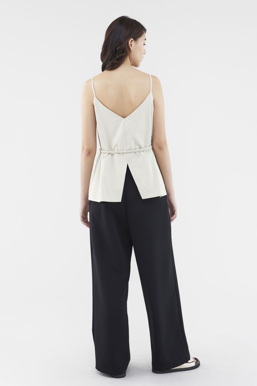 Women The Editor's Market Tops | Paloma Relaxed Camisole Bone