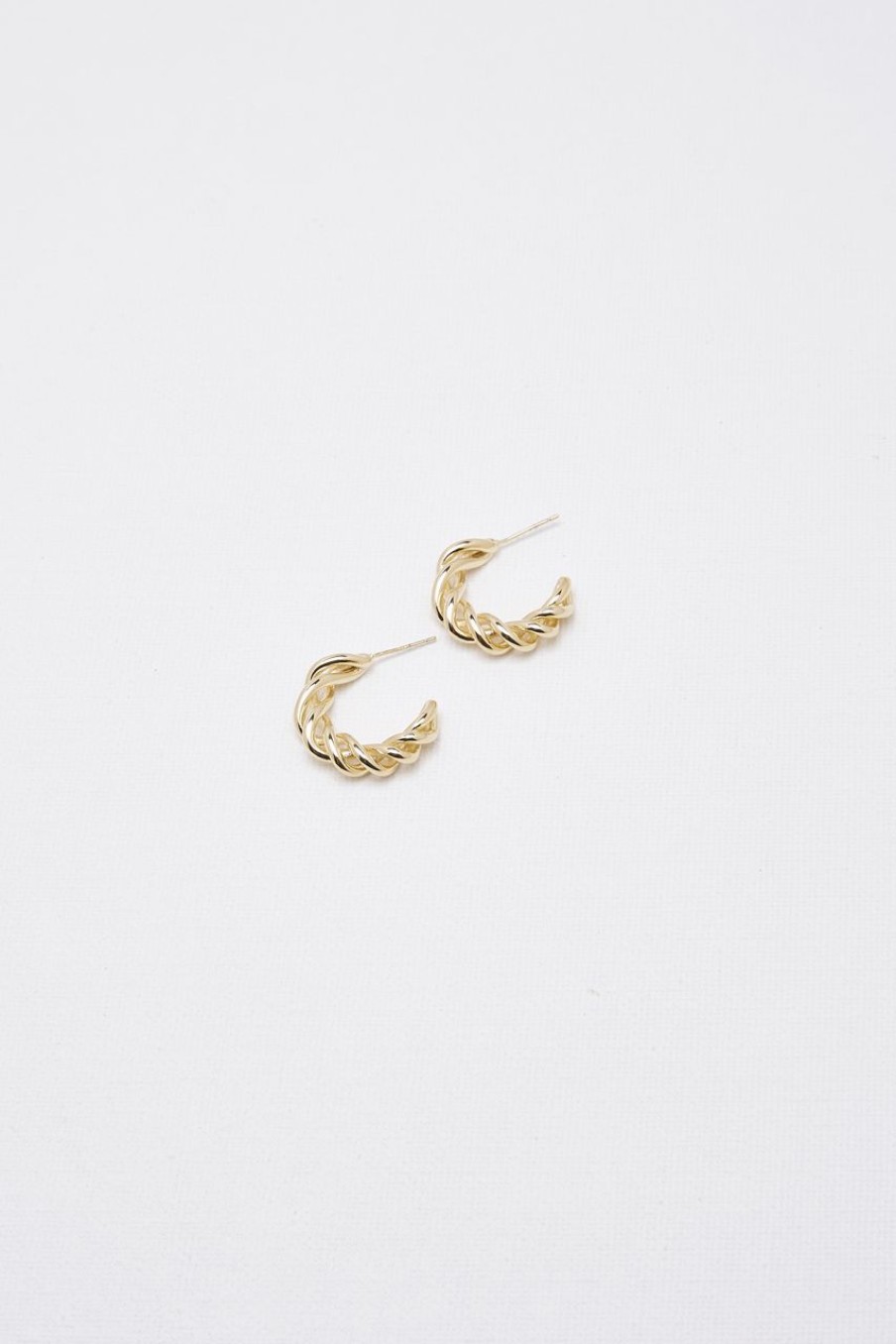 Women Afterall Earrings | Rhae Hoop Earrings Gold