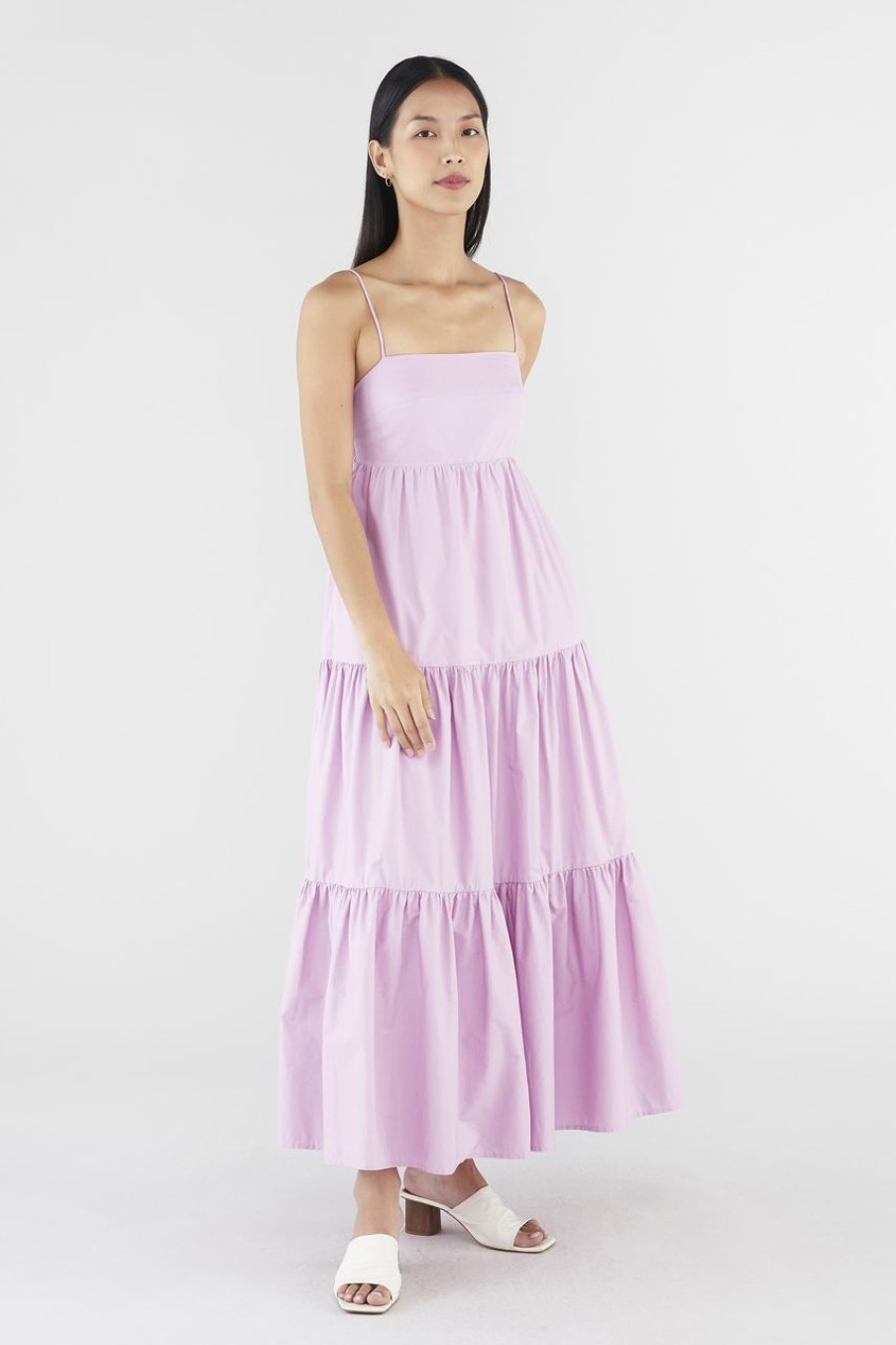 Women The Editor's Market Dresses | Hiera Tiered Maxi Dress Wisteria