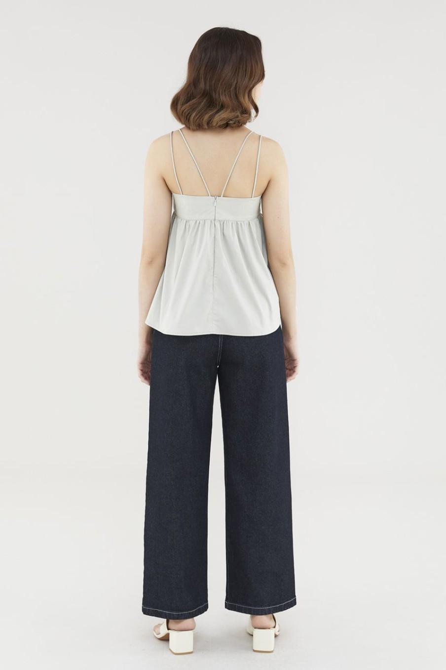 Women The Editor's Market Tops | Quindelyn Babydoll Top Bone