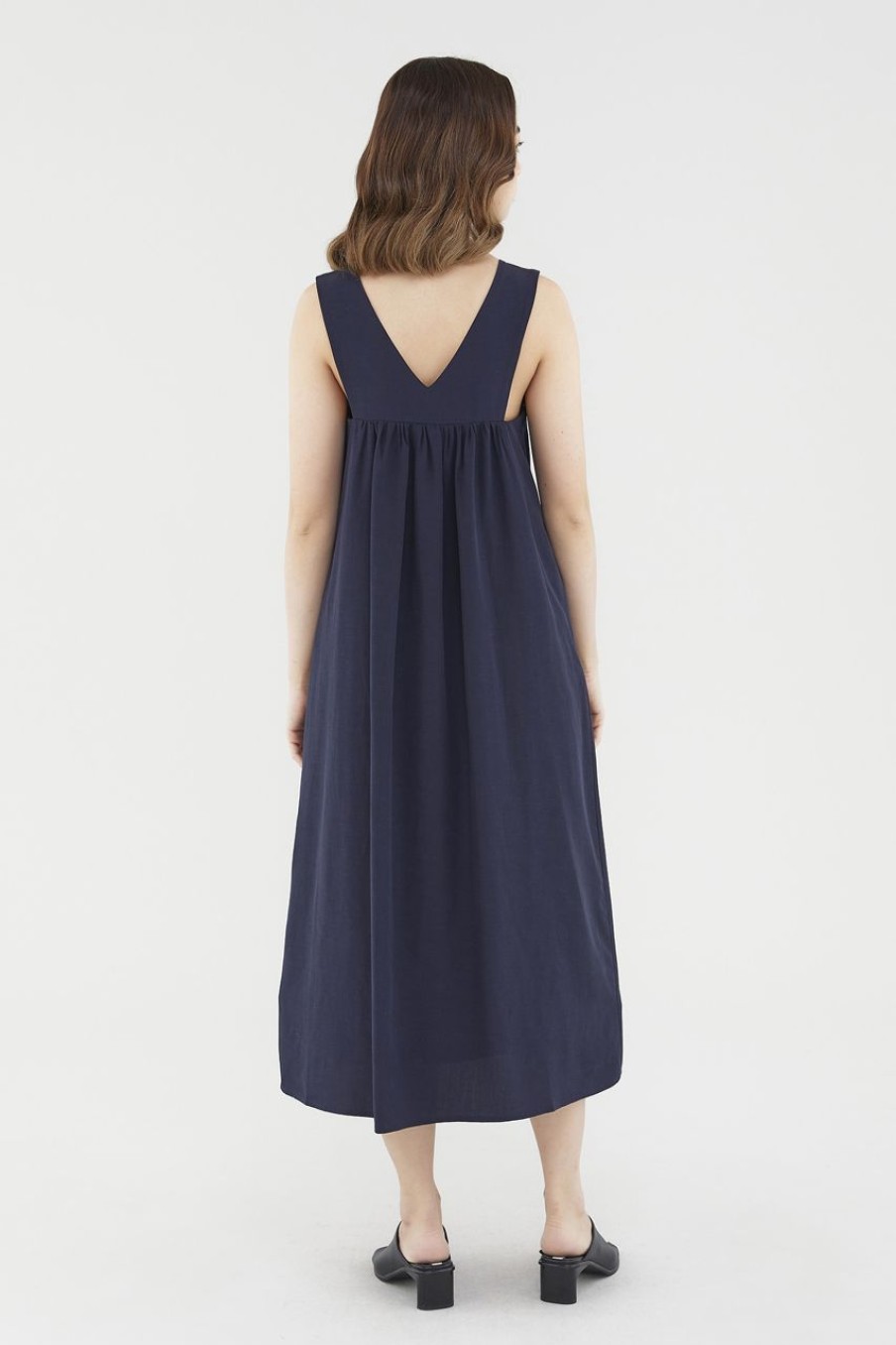 Women The Editor's Market Dresses | Dariann Tent Dress Eclipse