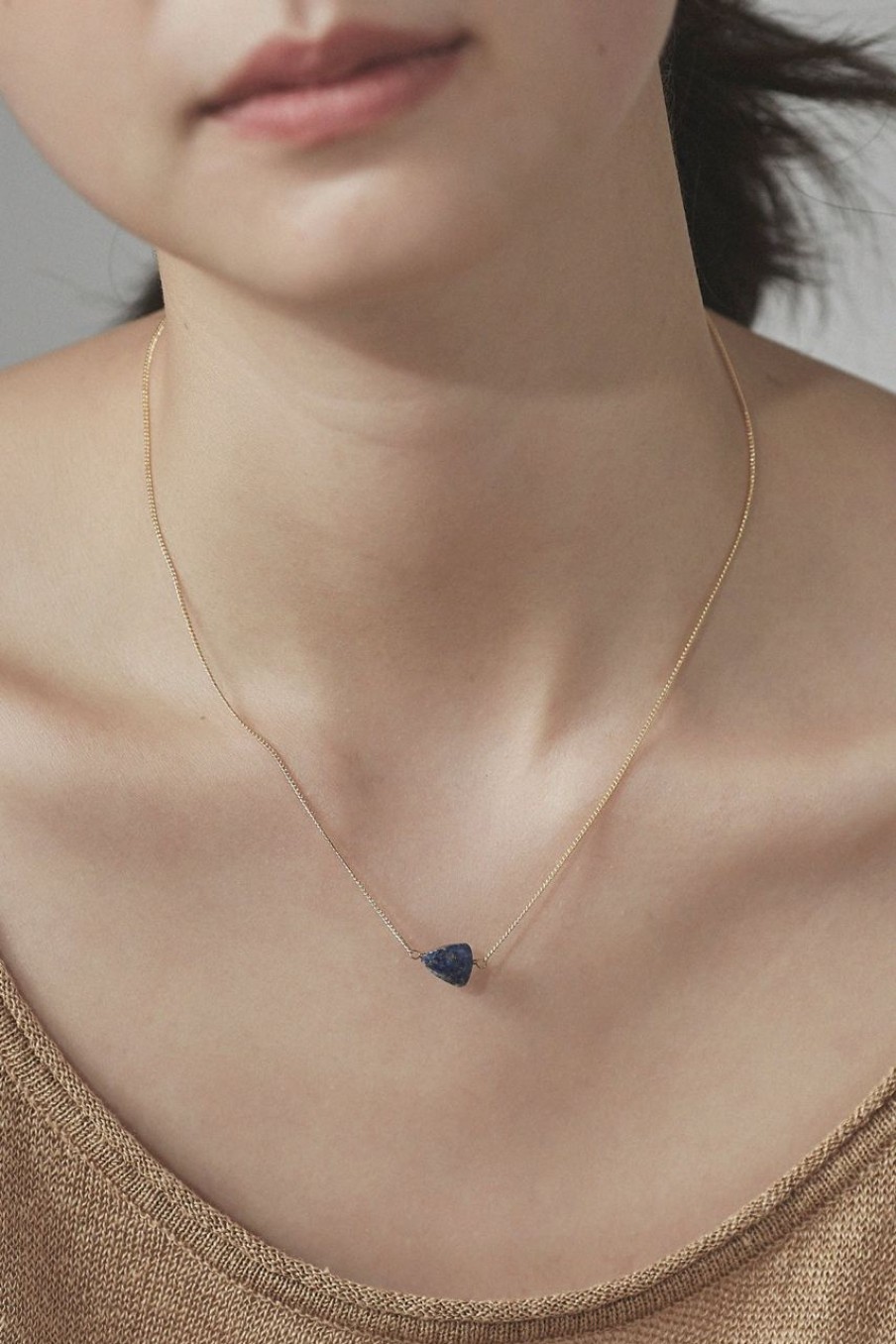 Women Afterall Necklaces | Pelben Necklace Gold/Sapphire