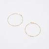 Women Afterall Earrings | Kenza Hoop Earrings Gold