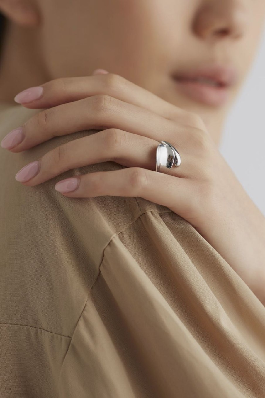 Women Afterall Rings | Theola Ring Silver