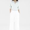 Women The Editor's Market Pants | Sirena Drawstring Pants White