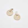 Women Afterall Earrings | Ella Drop Earrings Ivory