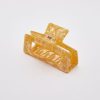 Women Afterall Hair Accessories | Gaia Hair Claw Orange Marble