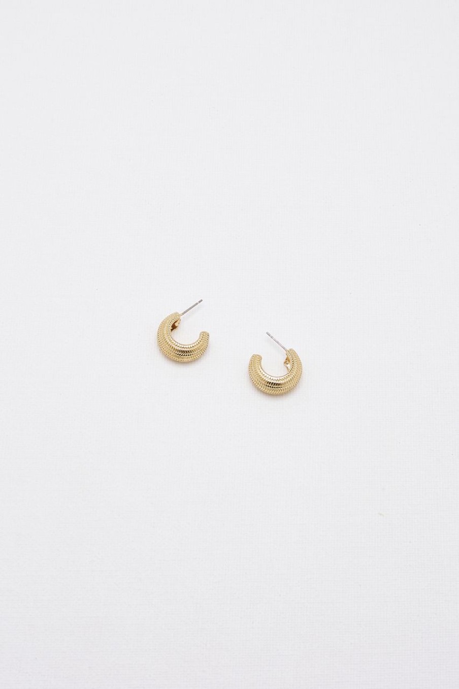 Women Afterall Earrings | Nadine Hoop Earrings Gold