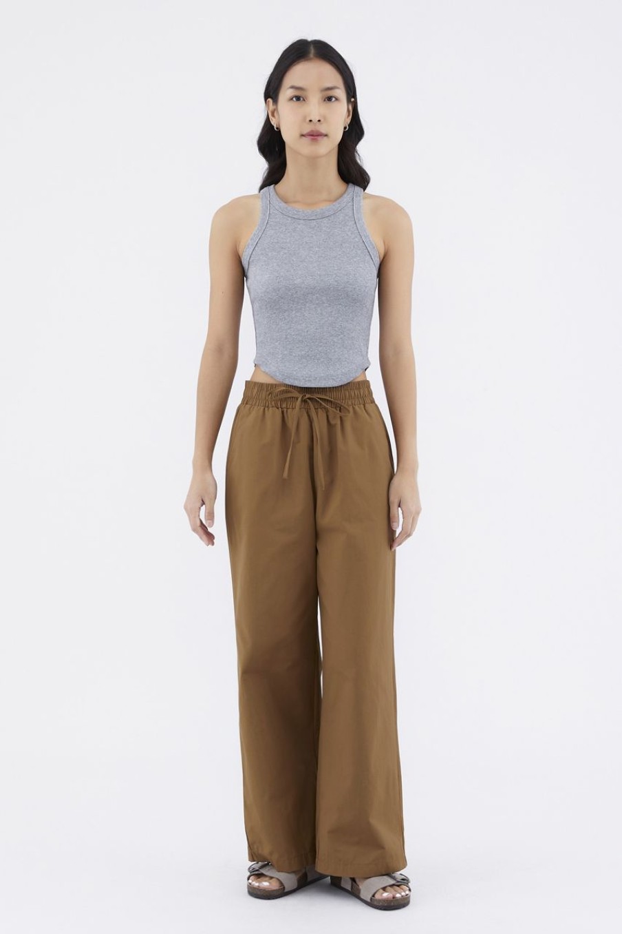 Women The Editor's Market Pants | Kastrelle Drawstring Pants Pecan