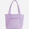 Women Baggu Bags | Baggu Puffy Mini Tote Dusty Lilac