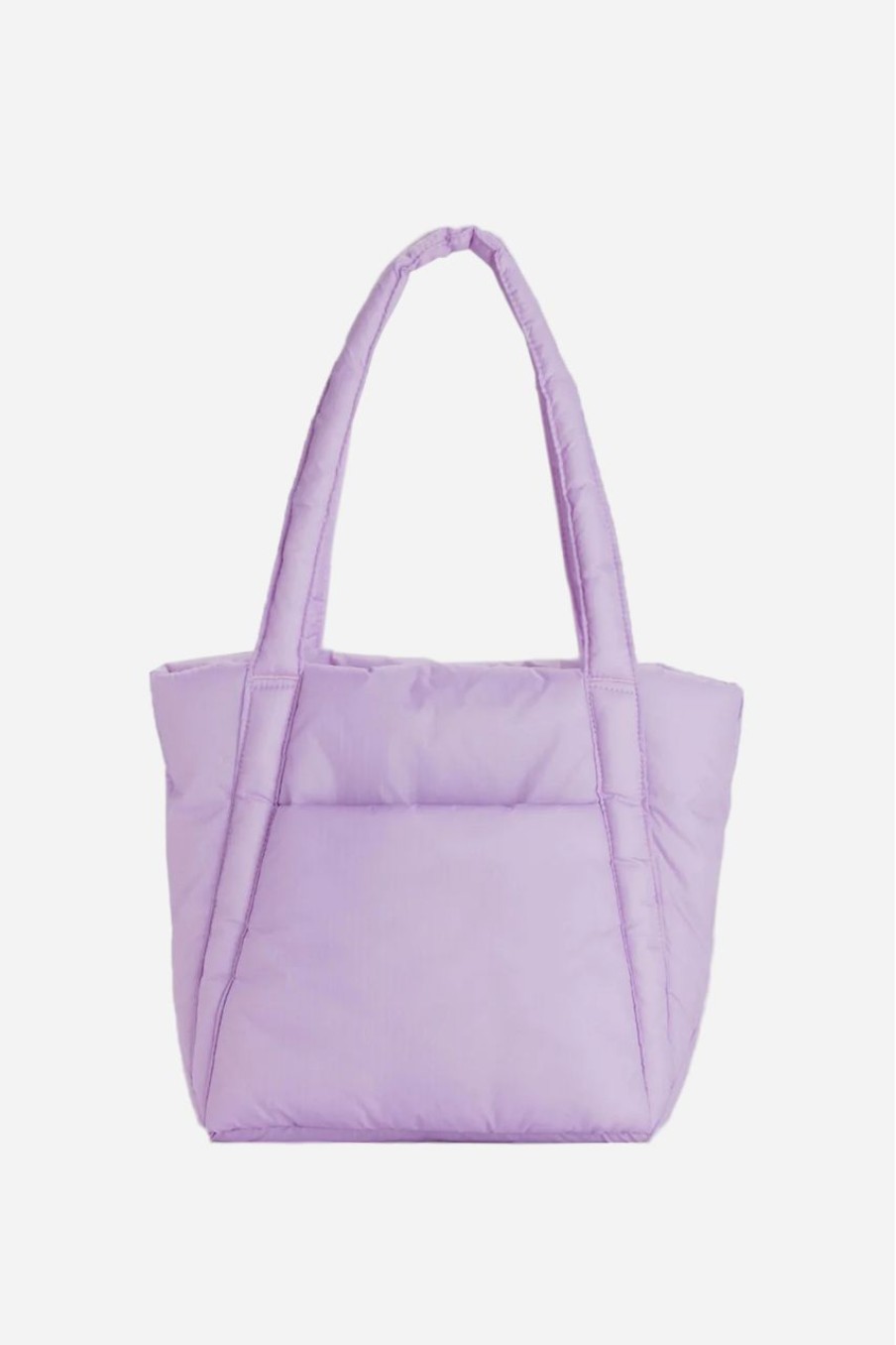 Women Baggu Bags | Baggu Puffy Mini Tote Dusty Lilac