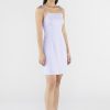 Women The Editor's Market Dresses | Farsa Linen Tie-Strap Dress Orchid