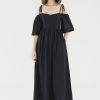 Women The Editor's Market Dresses | Phoeby Cold Shoulder Dress Black