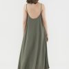 Women The Editor's Market Dresses | Genesis Scooped Back Dress Safari