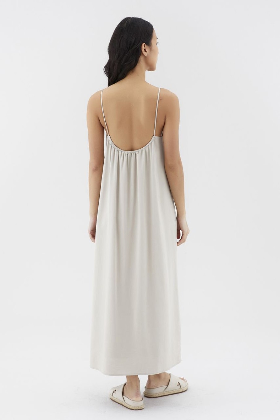 Women The Editor's Market Dresses | Zanessa Column Dress Bone