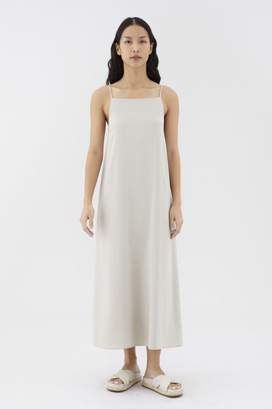 Women The Editor's Market Dresses | Zanessa Column Dress Bone