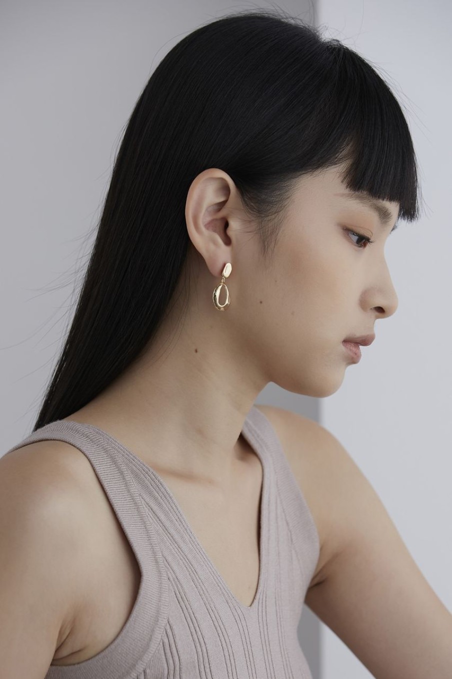 Women Afterall Earrings | Amie Drop Earrings Gold