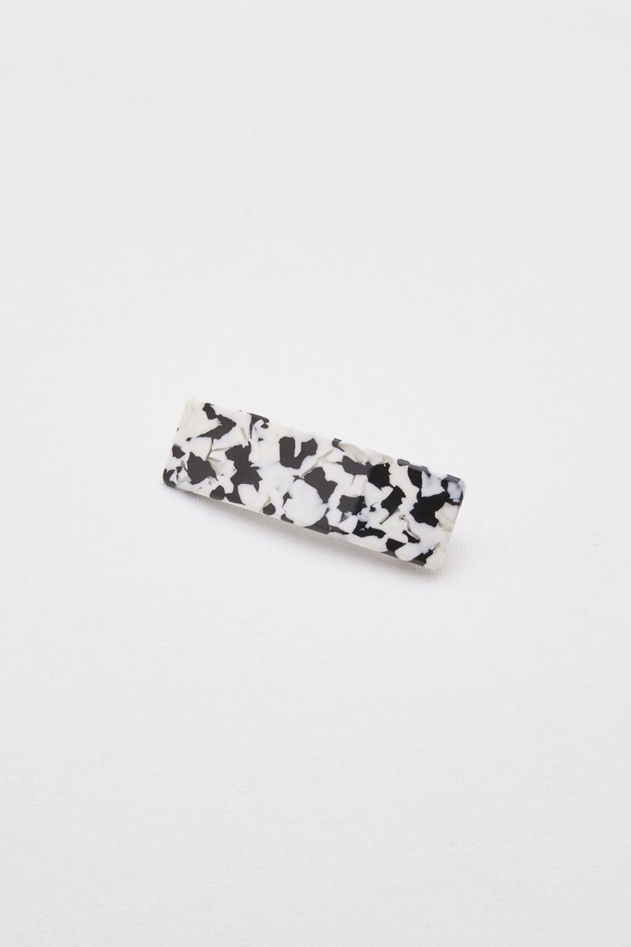 Women Afterall Hair Accessories | Taylor Hair Clip Black/White Marble