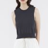 Women The Editor's Market Tops | Ranyon Relaxed Knit Tank Shadow