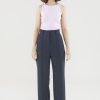 Women The Editor's Market Pants | Edelyn High-Waist Pants Ash Blue