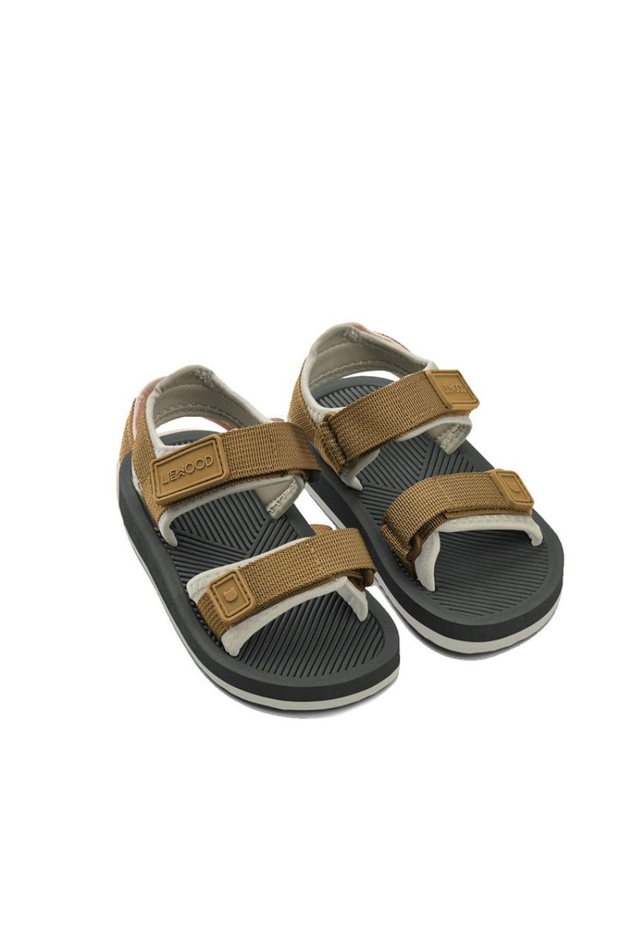 Kids Evryday Studios | Liewood Monty Sandals Golden Caramel Multi Mix