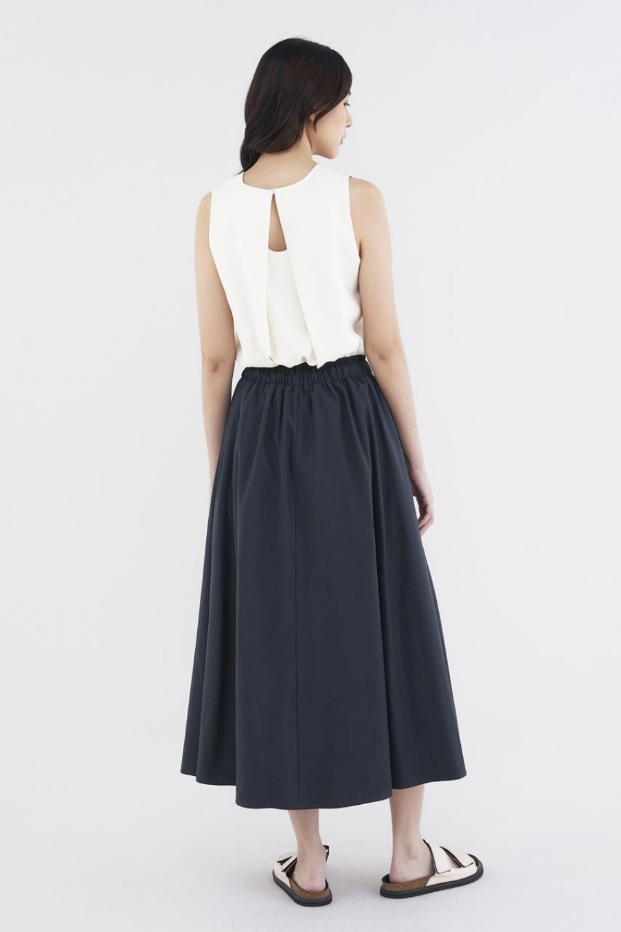 Women The Editor's Market Skirts | Dellis Drawstring Skirt Space