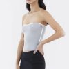 Women The Editor's Market Tops | Giovin Contrast Bandeau Fog