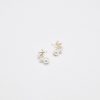 Women Afterall Earrings | Giselle Earrings Gold/White