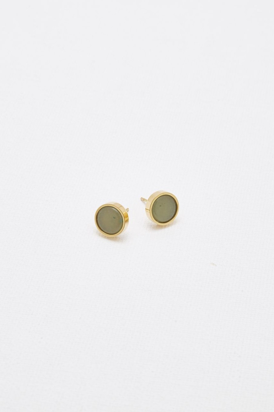 Women Afterall Earrings | Alanna Ear Studs Green