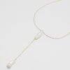 Women Afterall Necklaces | Elena Necklace Gold/White