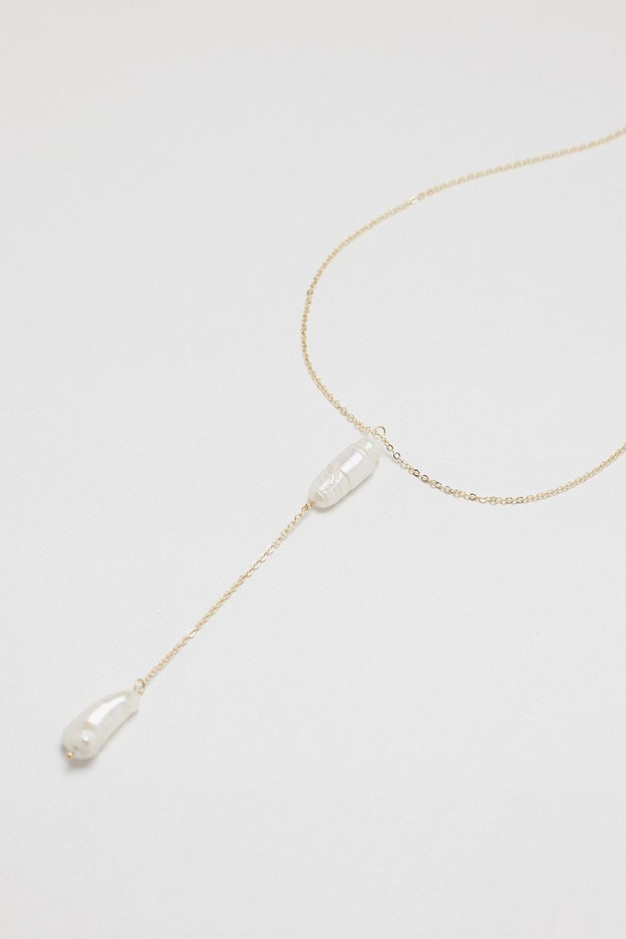 Women Afterall Necklaces | Elena Necklace Gold/White