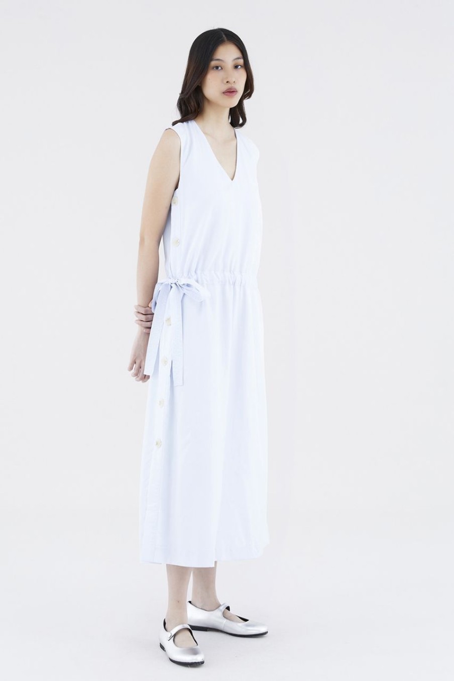 Women The Editor's Market Dresses | Sydeus Drop-Waist Dress Mist