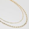 Women Afterall Necklaces | Brook Layer Necklace Gold