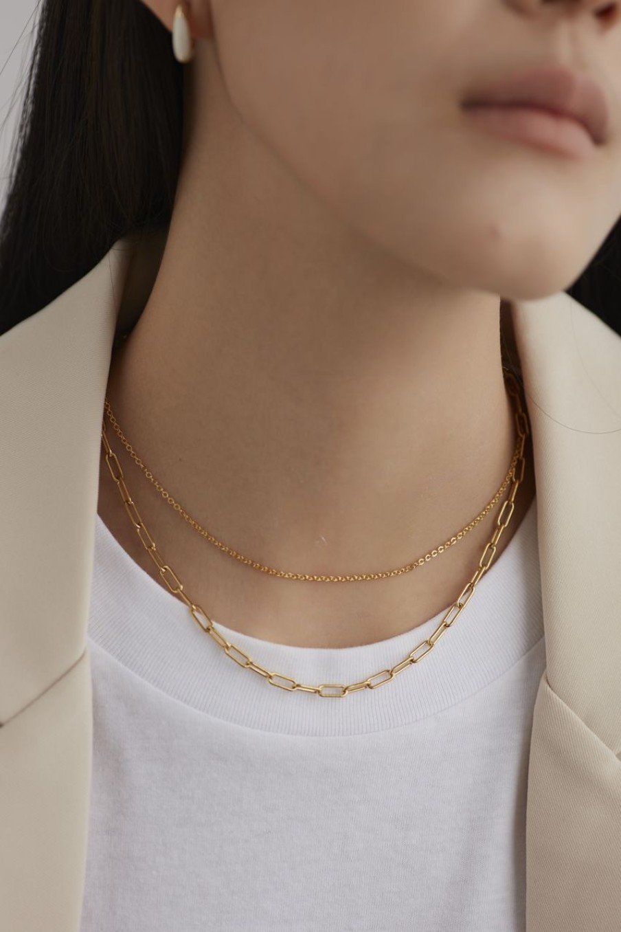 Women Afterall Necklaces | Brook Layer Necklace Gold