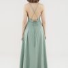 Women The Editor's Market Dresses | Ferlyn Back-Tie Dress Fern Green