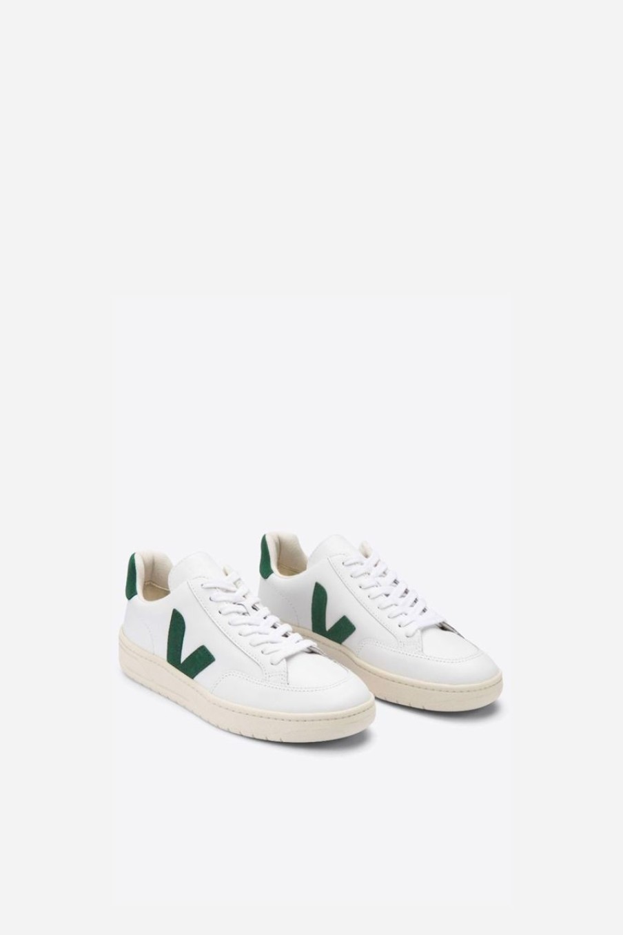 Women Veja Sneakers & Trainers | Veja V-12 Leather White Cyprus